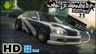 FULL TUTORIAL PASANG NFS MOST WANTED REDUX V2.3 DI ANDROID 2025 | NFS Most Wanted Winlator Android