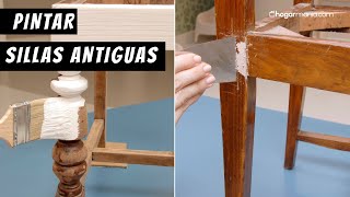 PINTAR y RESTAURAR sillas antiguas ¡Resultado increíble por poco dinero! by Hogarmania 3,241 views 2 months ago 9 minutes, 54 seconds