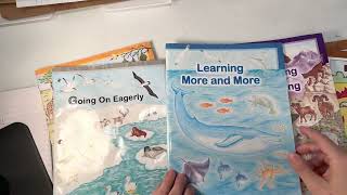 Rod and staff pre k 4 & 5 kindergarten workbooks ABC GHI series
