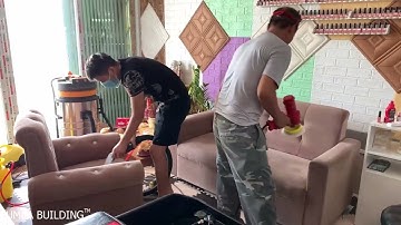 Hướng dẫn cách giặt ghế sofa tại nhà