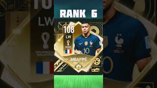 Top 10 Mbappé Cards FIFA Mobile 🇫🇷🐐