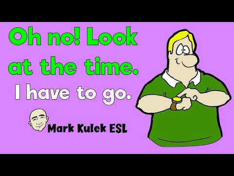 Apologize & End a Conversation + surprisingly (series #9) | Mark Kulek ESL