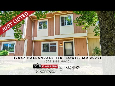 12057 Hallandale Terrace, Bowie, MD home video tour