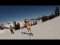 Ski in bikini @Squaw Valley