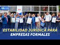 Estabilidad jurídica para empresas formales de transporte público