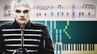 SLEEP (My Chemical Romance) - Piano Tutorial chords