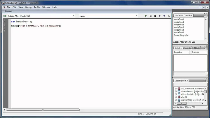 Scripting for After Effects   Part 1