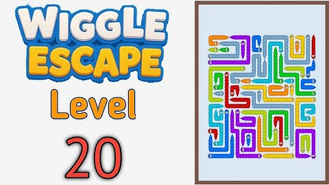 Wiggle Escape: Snake Puzzle Level 20 Walkthrough