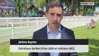 Jérôme Reynier, entraîneur de Beni Khiar et Intérieur (05/08 à Vichy)