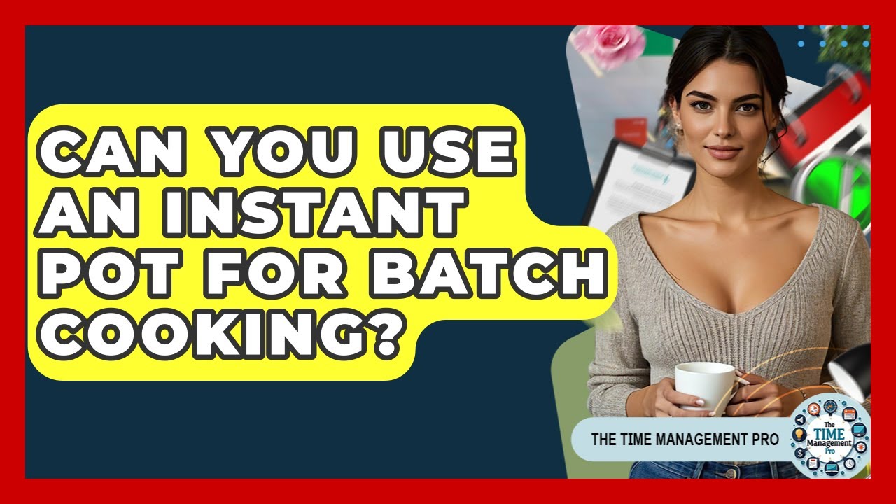 Can You Use An Instant Pot For Batch Cooking? - The Time Management Pro