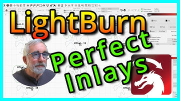 Perfect Inlaid Parts In LightBurn Using The Offset Tool!