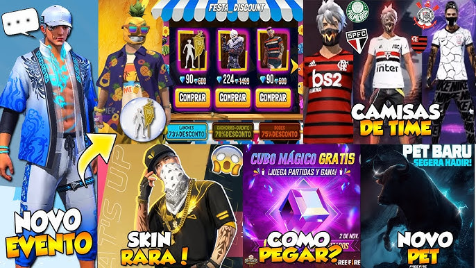 Free Fire: skin Gola Alta Preta retorna; veja como pegar, free fire