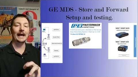 GE MDS - Orbit NX9 - Unlicensed - Store and Forward Setup