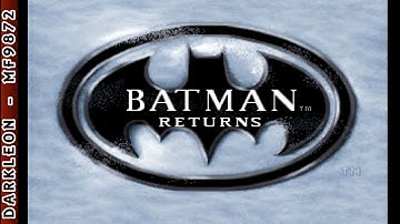 Batman Returns - [ 1992 - DOS - Full Playthrough ]