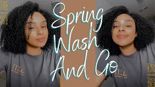 🌼 Spring Wash and Go Tutorial Using As I Am Products | Honest Product Review | Unbrelievable by Unbrelievable  336 views 3 years ago 13 minutes, 4 seconds