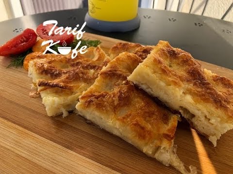 Baklavalık Yufkadan Peynirli Tepsi Böreği