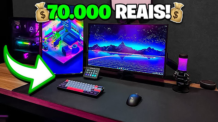MEU NOVO SETUP GAMER DE R$ 70.000