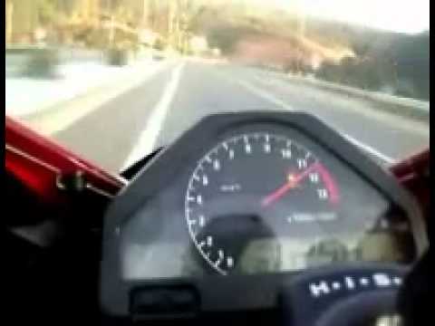 Honda fireblade top speed youtube
