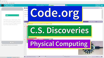 Getting Properties Lesson 6.6 Tutorial and Answers Code.org CS Discoveries Physical Computing Unit 6