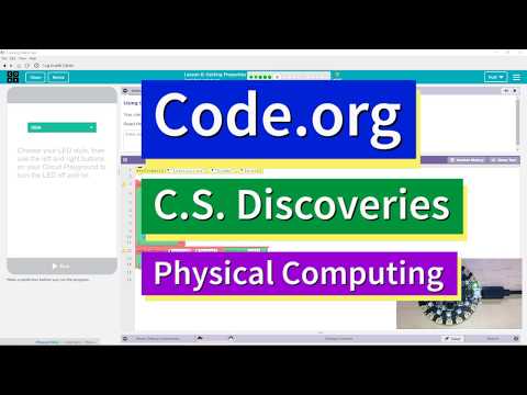 Getting Properties Lesson 6.6 Tutorial and Answers Code.org CS Discoveries Physical Computing Unit 6
