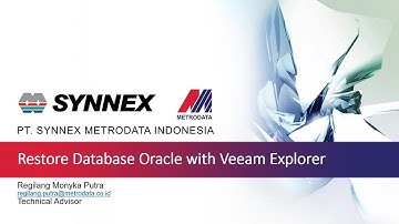 Restore Database Oracle with Veeam Explorer