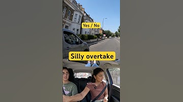 Was the overtake necessary? #driving #car #london #howto #drive #teacher #fyp #hazard #van