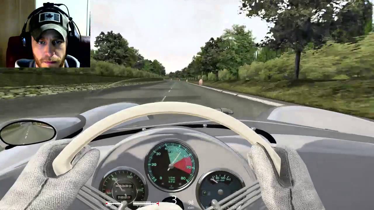 Assetto Corsa - Porsche 550 on Isle of Man with Trakimu head tracker
