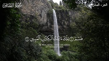 ماتيسر من سورة القصص للقارئ عبدالرحمن العُمري