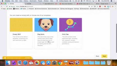 BotTalk Introduction - Creating a Skill and Linking Intents with Steps