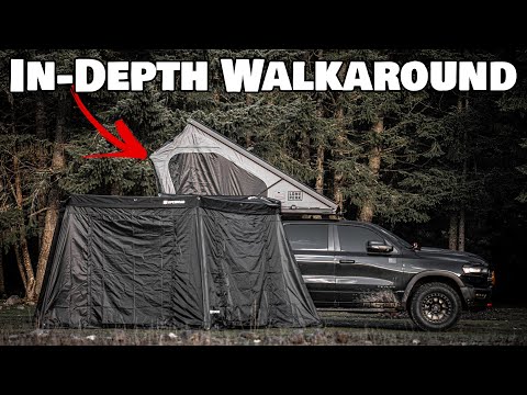 In-Depth Lone Peak Camper Walkaround on the 2025 Ram 1500 Rebel