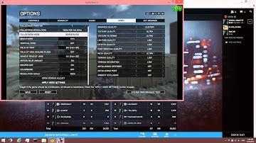 Battlefield 4.  Frame rate issue. Full screen, borderless and windowed