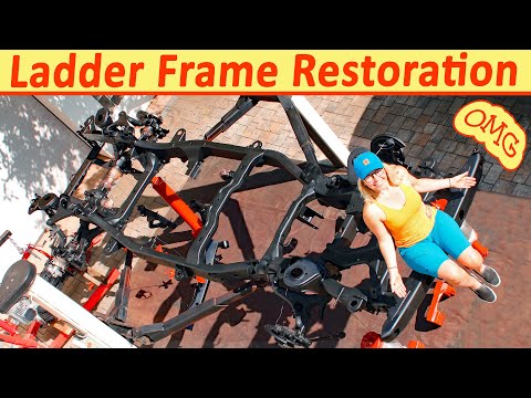 Ladder Frame Full Restoration – Land Rover Discovery