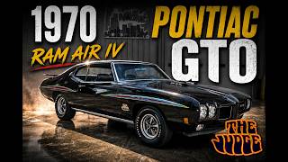1970 Pontiac GTO Judge Ram Air IV - Rarest GTO Judge in Starlight Black Muscle Car