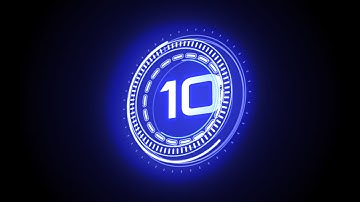 10 Second Countdown with Sound Effects ⏳ #31 | YT Timer ✅