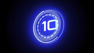 10 Second Countdown with Sound Effects ⏳ #31 | YT Timer ✅