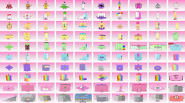 Sprunki OC Numberblocks 1 to 100 | Incredibox Compilation #sprunki #incredibox #numberblocks