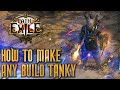 How to make any build tanky and stop dying in PoE | Path of Exile Delirium