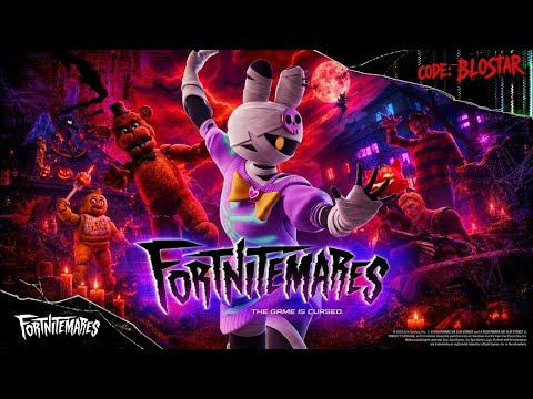 🔴 LIVE: FORTNITE - Fortnitemares (Codigo: blostar) 120 FPS
