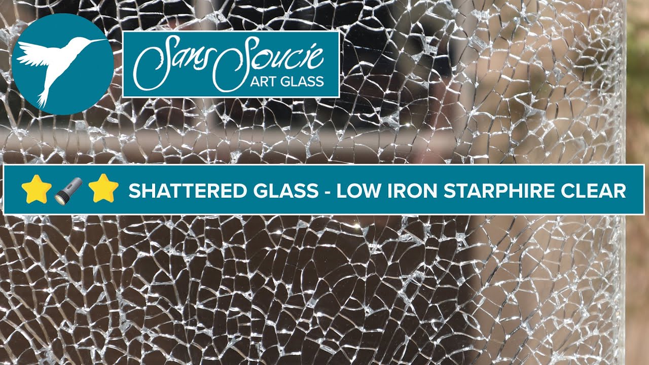 Decorative Glass Effect Spotlight: SHATTERED GLASS, CRACKED GLASS