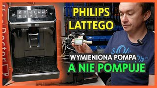 Philips Latte Go espresso machine - pump changed still don't work