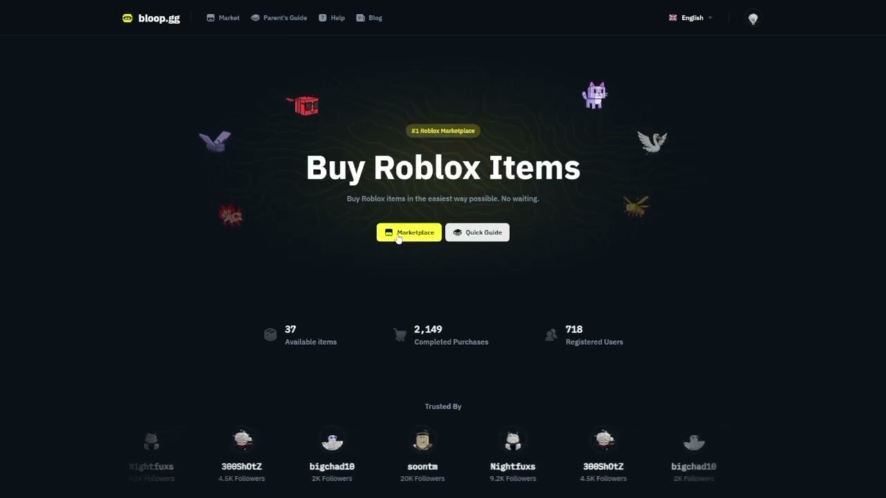 How to buy Cheap Grow A Garden Pets Using Bloop.gg🐾