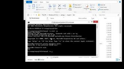 Backup/restore mysql, mariadb large database windows  by cmd or linux by terminal part 1 (import)