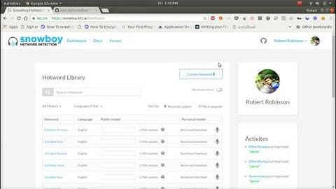 How to create your own Keyword(Hotword, Wakeword) like Ok Google