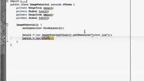 Java GUI Tutorial 3   Adding images