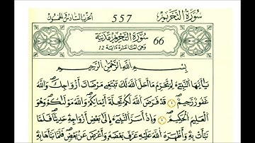 سورة الطلاق مع بداية التحريم ثمن [ الله الذي خلق سبع سماوات ومن الأرض مثلهن ]