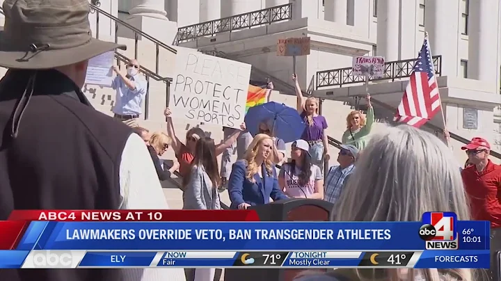 Lawmakers override veto on transgender athletes bill