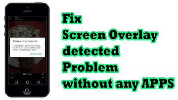 Screen overlay detected-Fix 100%-New easiest Tricks