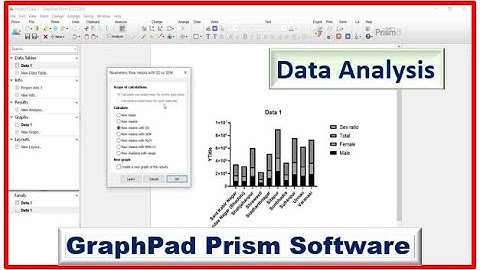 How to Data Analysis using GraphPad Prism? || Prism 8 Software for Graph and Chart making