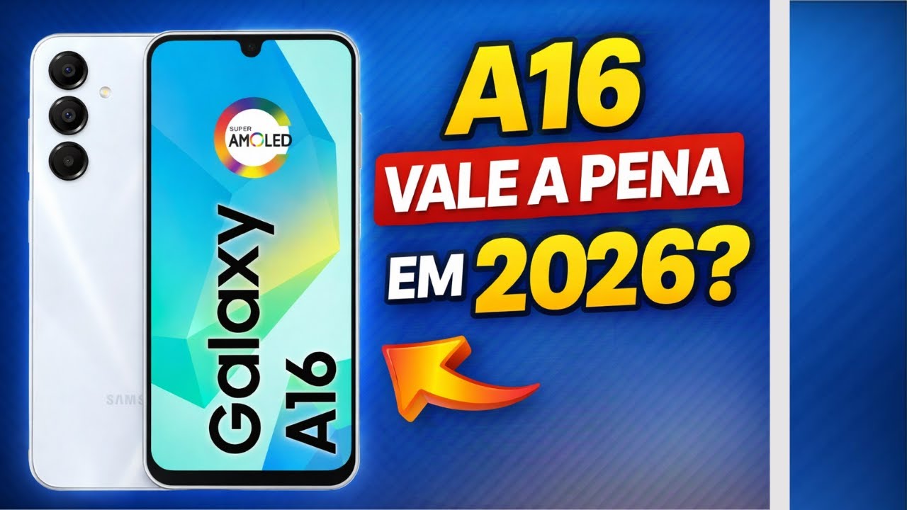 Galaxy A16 4G é BOM?  Review Completo + Pontos Positivos e Negativos!!