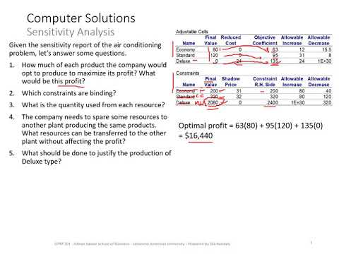 Linear Programming - Part 11
